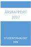 ÅRSRAPPORT 2017 STUDENTOMBUDET HSN