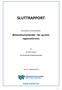 SLUTTRAPPORT. Resultater fra Questback: Østlandssamarbeidet - før og etter regionreformen. Jon Petter Arntzen. Sekretariatsleder Østlandssamarbeidet