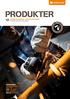 PRODUKTER. PREMIUM MERKER - FOR DIN SIKKERHET Personlig verneutstyr i verdensklasse WORKHAND PIONEER/RIGG DRY/AIR ATG GLOVE SOLUTIONS BOLLÉ SAFETY