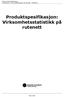 SOSI-produktspesifikasjon Produktnavn: Virksomhetsstatistikk på rutenett Produktspesifikasjon: Virksomhetsstatistikk på rutenett