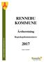 RENNEBU KOMMUNE. Årsberetning. Regnskapskommentarer. Datert