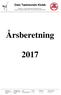 Oslo Taekwondo Klubb. Medlem av World Taekwondo Federation (WTF), Norges Kampsportforbund (NKF) og Norges Idrettsforbund (NIF) Årsberetning