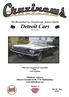 Medlemsblad for Sarpsborgs Amcar klubb. Detroit Cars. Etb, Ford Thunderbird Convertible Eier: Kurt Jacobsen