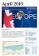 April Oppsummering. Brexit??? Markedsrapport Oslo, 7. mai Innhold