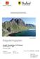 Reguleringsplan. Forslag til Planprogram. Prosjekt: Skredsikring Fv.976 Røyken. Parsell: Andenes - Bleik. Kommune: Andøy