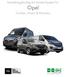 Innredningsforslag fra Modul-System for Opel. Combo, Vivaro & Movano.