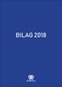 BILAG 2018 NORGES SILDESALGSLAG. Norges Sildesalgslag Bilag