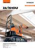 ZAXIS-6-serien HYDRAULISK GRAVEMASKIN