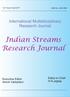 Indian Streams Research Journal