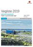 Vegliste April 2019 Revisjon 1. w w w.ve gve s e n.no/ve gl is ter. Ho rda la nd. Foto: Knut Opeide