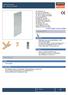 EGENSKAPER ANVENDELSE. Technical data sheet NP - HULLPLATER. NP hullplater kan brukes som laskeplater i