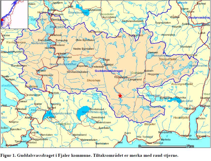 Eksempelsak - Fjaler i Sogn og Fjordane Søknad om konsesjon etter vassressurslova 8 Krav om godkjenning av