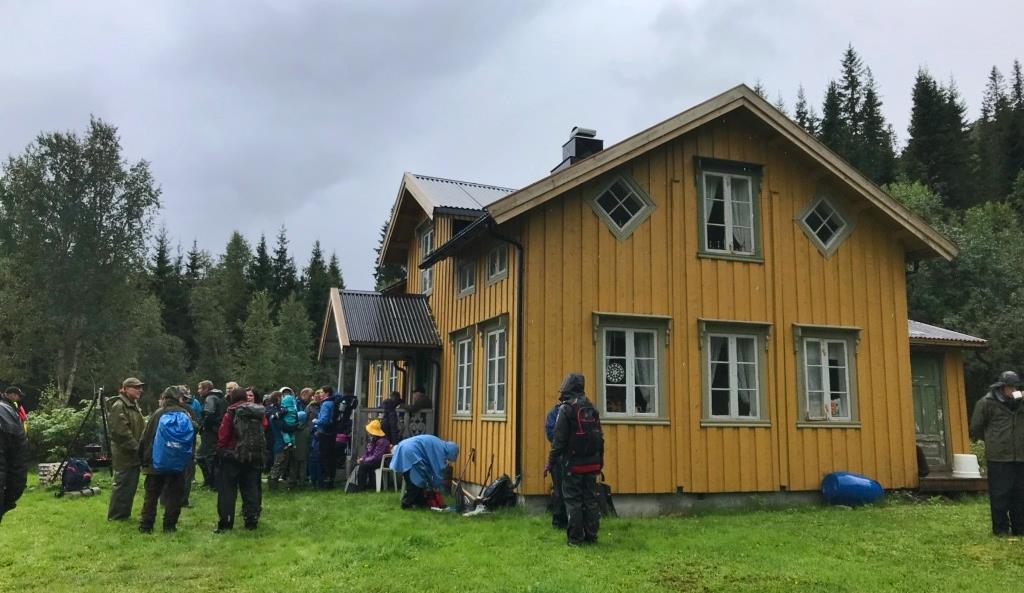 Rapport 22/03/2019 14 4.5 Arrangement I januar var det kulturhistorisk kveld om den samiske boplassen i Searvoesvuemie i Mosjøen.