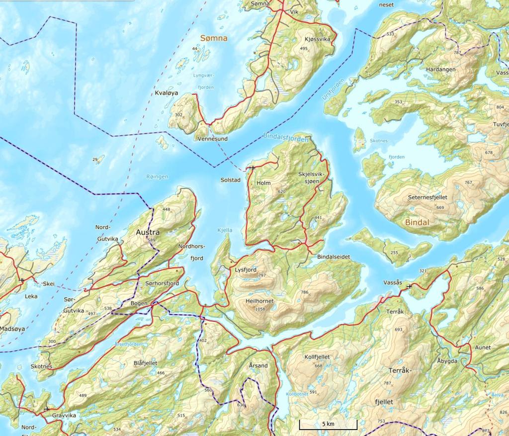 Holm fergeleie Miljøgeologiske undersøkelser av sjøbunnsedimenter multiconsult.no 1 Innledning 1 Innledning Statens vegvesen planlegger å oppgradere Holm fergeleie i Bindal kommune.