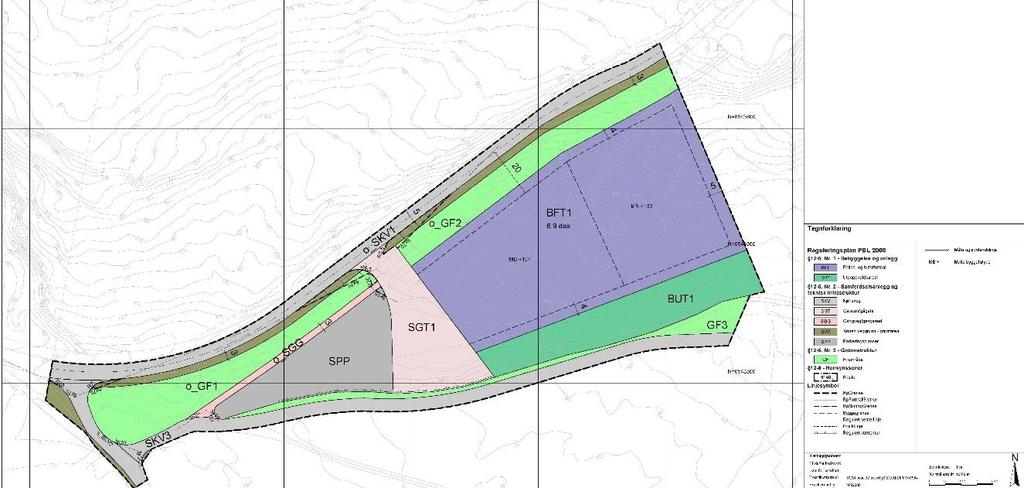 ROS-analyse_reiseliv langs Preikestolvegen, plan 1130201702 Side 5 3.2 Planlagt utbyggingsformål Planforslaget skal legge til rette for reiseliv og overnatting.