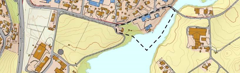 «Skulestadmoområde», planid 02005. Arealbruksformål i kommuneplanen er næringsformål, friområde og LNF.