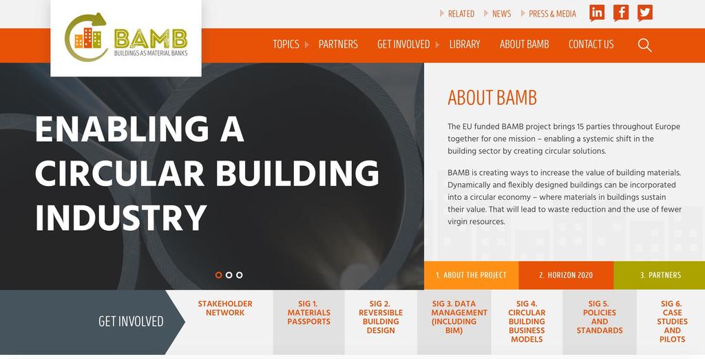 Bransjer med nye behov: BAMB Byggebransjen