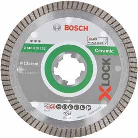 It s in your hands Bosch Professional Hel bane for fine resultater i alle typer hard keramikk 48,-* 60,00** X-LOCK BEST FOR METAL-LAMELLSLIPESKIVE