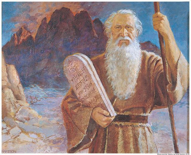 MOSES: LOV Gud gir Israelsfolket loven på Sion like etter utfarten fra Egypt.