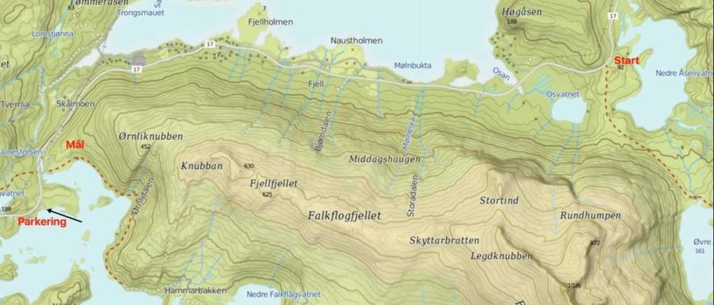 For dem som bor i Bodø/Mørkved vil vi at alle som er færre enn tre i bilen møter på Mørkved på p-plass ved avkjøring fra Mørkvedveien til Høgliveien (se bilde under) kl 08.