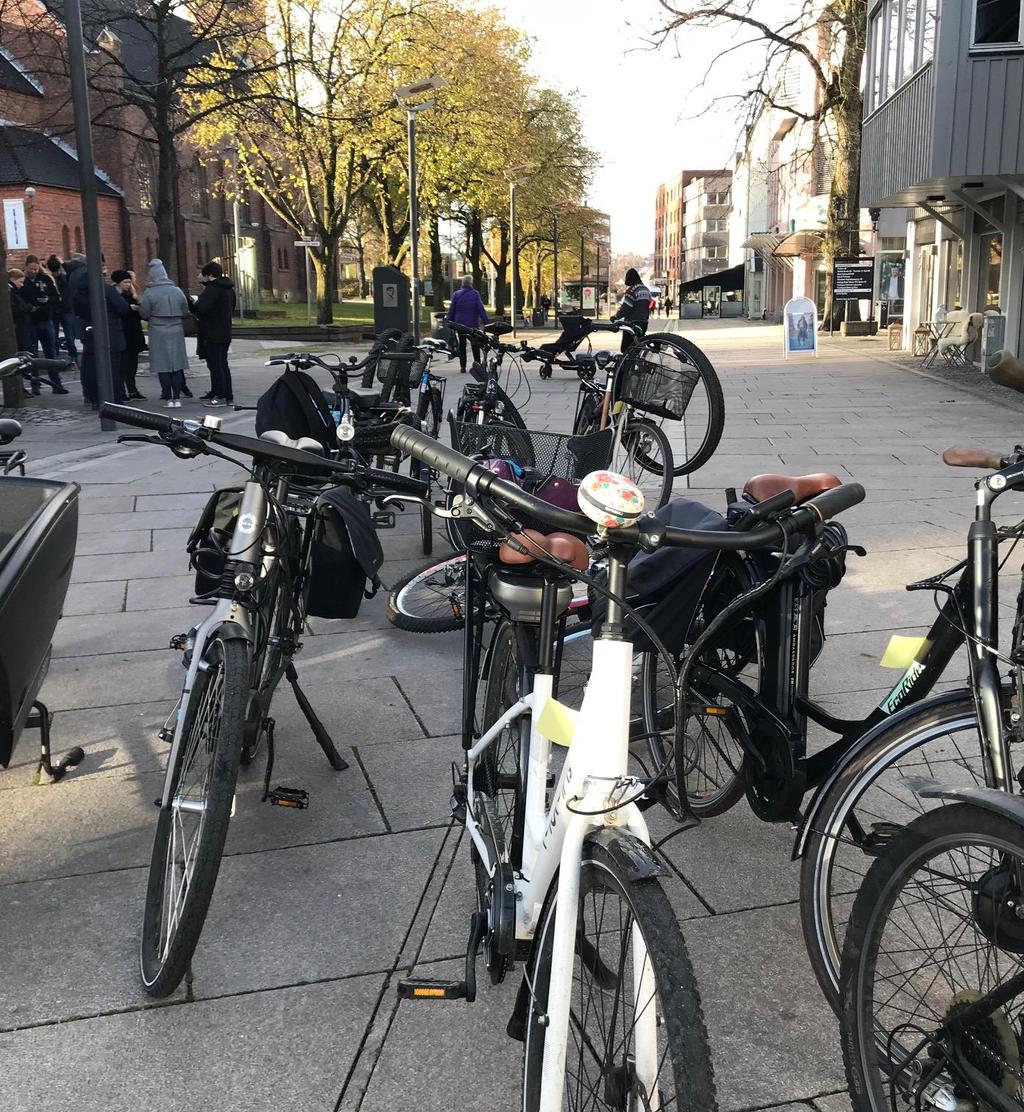 Sykkel og holdningsskapende arbeid Vårsjekk (videreføres (bør utvikles) Vintersykkeldag (videreføres bør utvikles) Gå-til-skolen vår/høst (løpende vår/høst) Elsykkelbibliotek (i første omgang