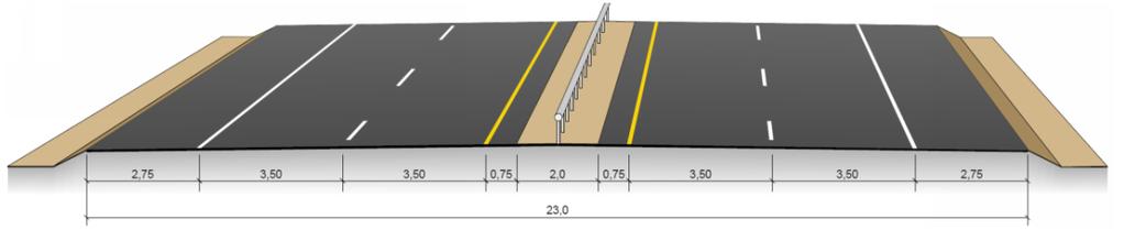 22 5.2 Om tiltaket Ny E6 planlegges som motorveg med fartsgrense 110 km/t, i henhold til Statens vegvesen håndbok N100.