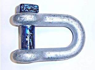 .4 Sjakler / Shackle D-SJAKKEL ALLOY MED FIRKANTBOLT / D-SHACKLES, ALLOY WITH SQUARE HEAD PIN Art. nr./no Betegnelse/ Type Dim. sjakkel/ shackles Dim. bolt Åpning/ opening Innv.