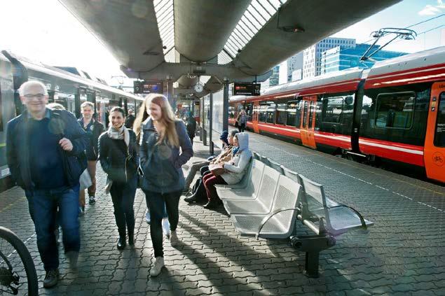 InterCity utbyggingen og hensetting: Utvikling av et miljøvennlig, raskere og bedre togtilbud mellom byene på Østlandet.