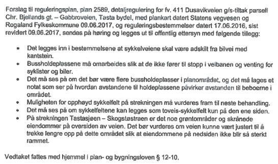 Endringsdokument Side 2 1 Bakgrunn Sweco Norge AS (tidligere Dimensjon Rådgivning AS) har på vegne av utarbeidet et reguleringsforslag for tosidig sykkelfelt og ensidig fortau langs Fv.