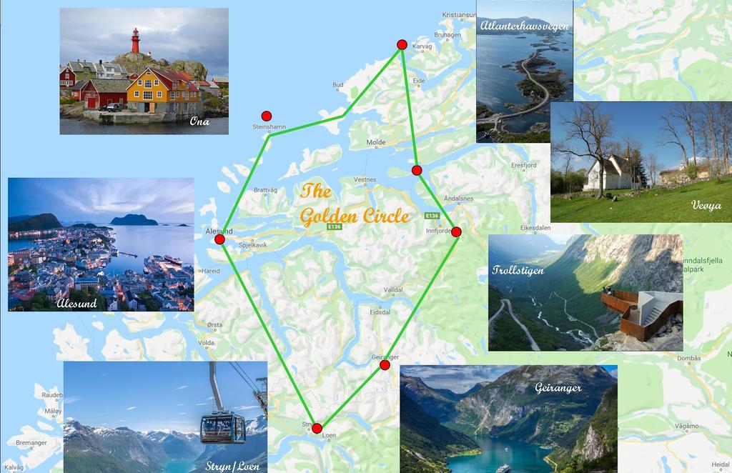 9. Turistnæring En oversjøisk kryssing av Romsdalsfjorden vil være en gave til turistnæringen i fylket.