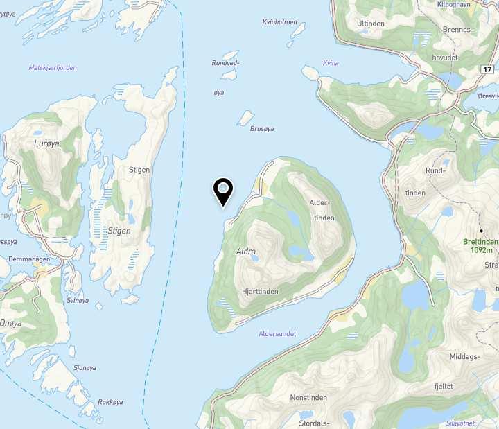 LURØY KOMMUNE Side 3 av 7 Figur 1 Oversiktskart Prosess Kystplan Helgeland Kommunen er med i prosjekt internasjonal Kystplan Helgeland med 11 andre kommuner i Helgeland.