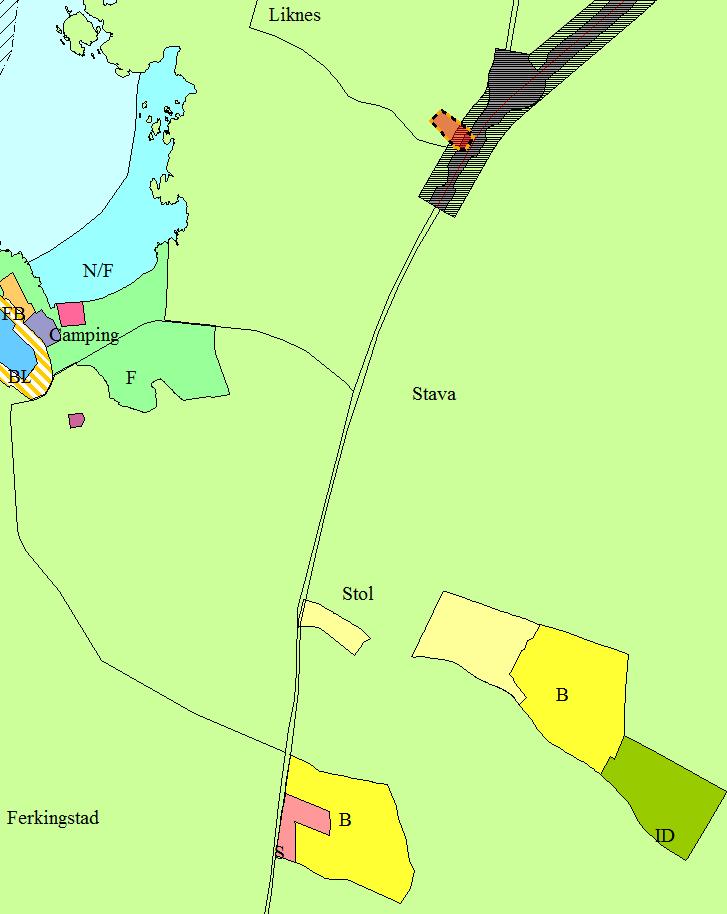 avstand på 2 km Boligområder i kommuneplan I brevet fra Eskild Kvala vises det til etterspørsel etter tomter i Åkra- området.