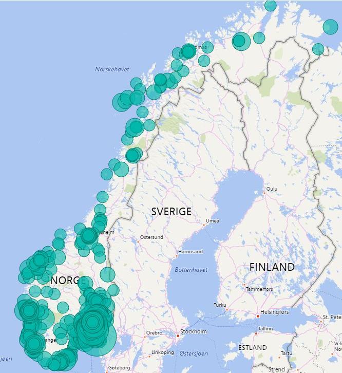 Nesten 2 000 store og små bedrifter har søkt FundingPartner om lån fra hele Norge Søknader fra hele landet Alder på selskap som søker om lån 33% 16% 19% 15% 10%