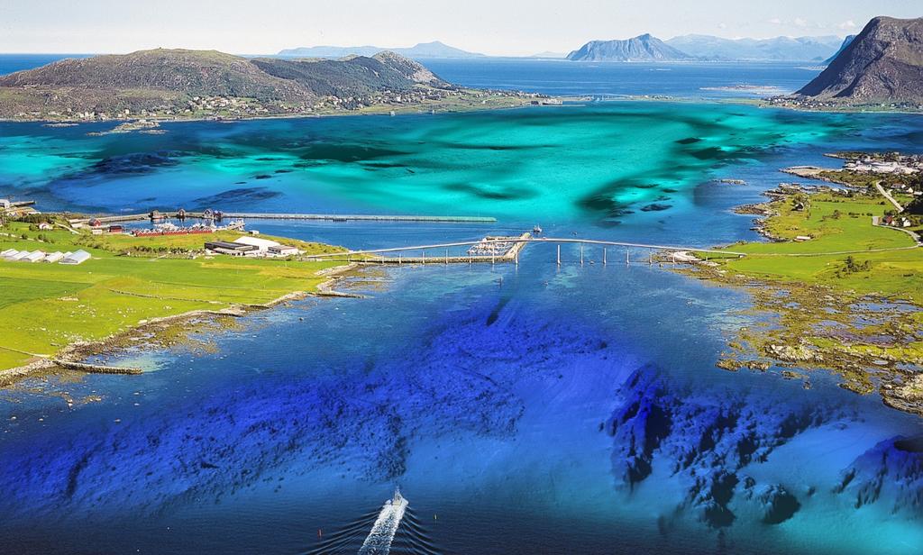 Eksempel på tiltak: Marine grunnkart i kystsonen Et nasjonalt kartleggingsprogram for hele den norske kystsonen Et fundament for den blå