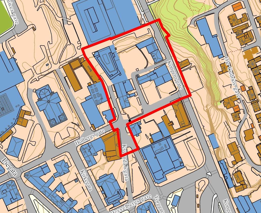 Viktige punkter i saken Saken gjelder detaljreguleringsplan for et område i Kverndalen i Skien kommune.