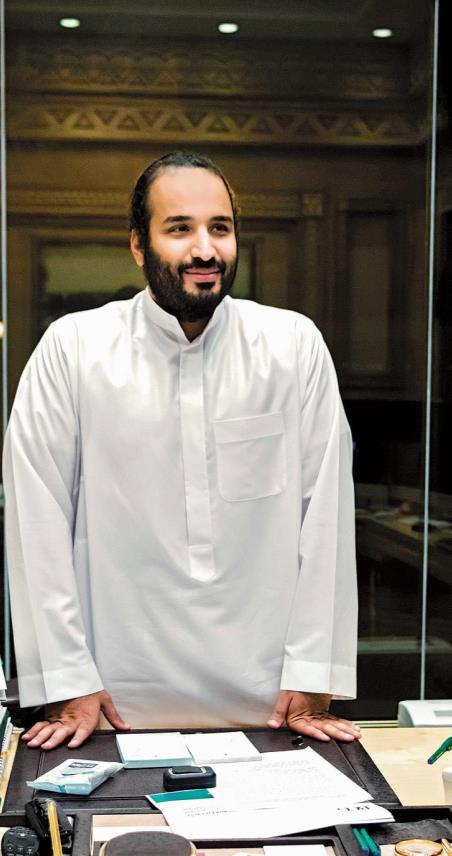 NYE TAKTAR Kronprins Ibn Salman nå drivande kraft Ung (32 år)