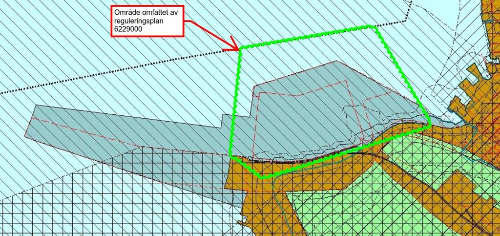 Illustrasjon 2: Utsnitt fra Bergenskarts sin oversikt over høringsforslag til KPA.