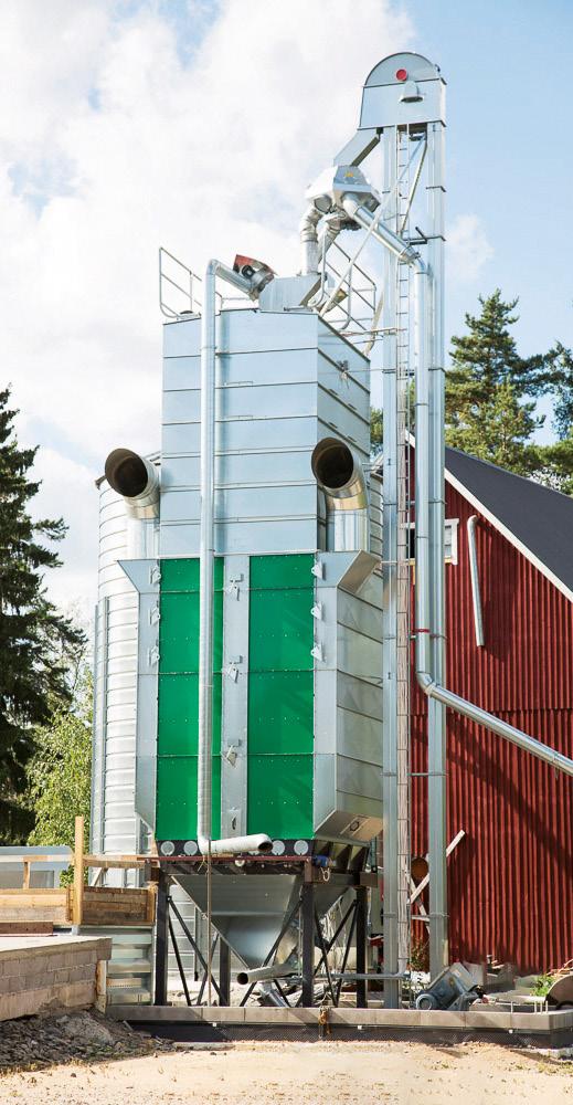 RCW TØRKER FOR DE STORE AREALER Mepu RCW 200-600 er tørker for store jordbruksområder. RCW er bygget opp på samme måte som mobiltørkene i k-serien.