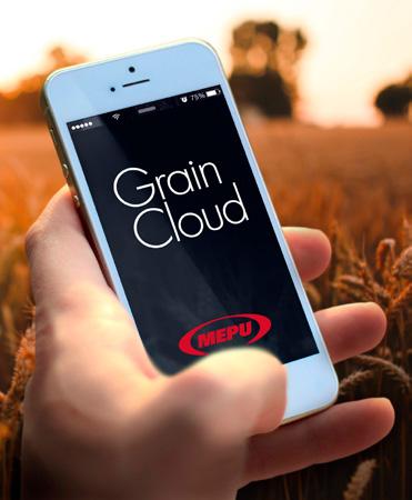 Med status for hele anlegget på mobilen, vil jobben bli både enklere og tryggere. Grain cloud innhenter informasjon fra alle enhetene via anleggets kontrollsystem.