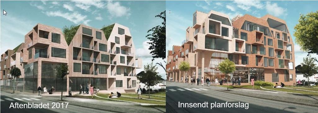I planprosessen har rammer som da lå til grunn for kommunedelplan Stavanger sentrum blitt formidlet som anbefaling forut for oppstart av plan. Dette var 3-5 etasjer og nedtrapping til Løkkeveien.
