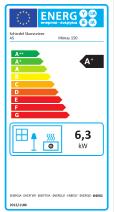 Rett i toppen med Schiedel Permeter Vent stålpipe Tilkobling bak Ø00 mm (fra rommet eller eksternt) TEKNISKE DATA MIMAS 50 GODKJENNINGER Bredde 464 mm EN 40 Høyde 507 mm 5a B-VG Dybde 464 mm Bimsch