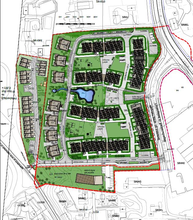 BOLIGFORMÅL PÅ ASPERJORDET, GNR 29 BNR 16 M.FL. - KLØFTA I forbindelse med planlegging av bolig og barnehage på Asperjordet på Kløfta er det utført en støyvurdering for tiltaket.