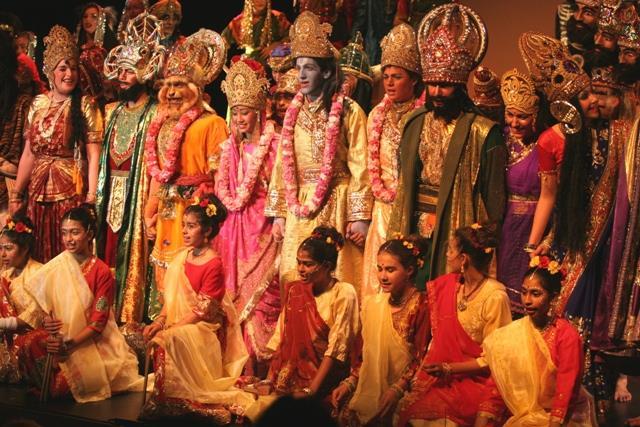 Mt. Madonna School's annual Ramayana production: