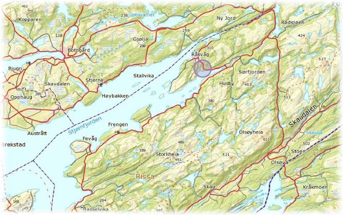 Oppsummering: Kystplan AS har laget forslag til reguleringsplan for Ramsvikhaugen hytteområde for tiltakshaver Våres eiendom Fosen AS ved Kristian og Hjørdis Stamnes.