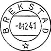 ? Forminsket stempelavtrykk Stempel nr. 5 Type: IIA Utsendt 29.12.1936 Stempel nr.