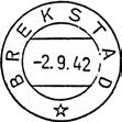 12.1941 Registrert brukt fra 9-8-46 IWR til 20-5-57 IWR Stempel nr. 7 Type: TA Utsendt 08.09.1942 Registrert brukt fra 7.12.42 IWR til 17.10.