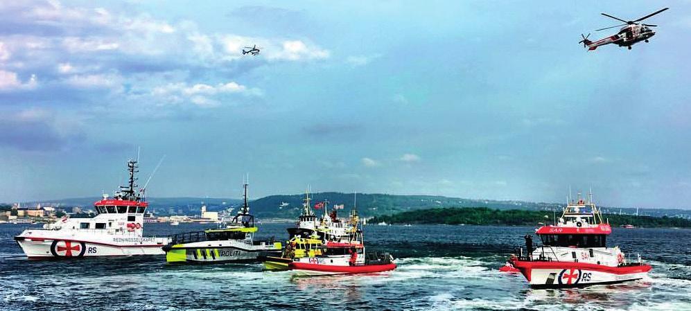Foto: Redningsselskapet Redningsselskapet, med sine 52 redningsskøyter langs kysten, er involvert i nesten 80 prosent av de hendelsene til sjøs hvor Hovedredningssentralen er oppdragsgiver/eier av