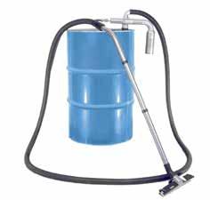 Nederman Ab014 - Ejektorsuger Hendig trykkluftdreven fatsuger, effektivt hjelpemiddel for oppsamling av olje, kjemikalier, vann osv. Den plasseres i spunsen (R2 ) på et tomfat.
