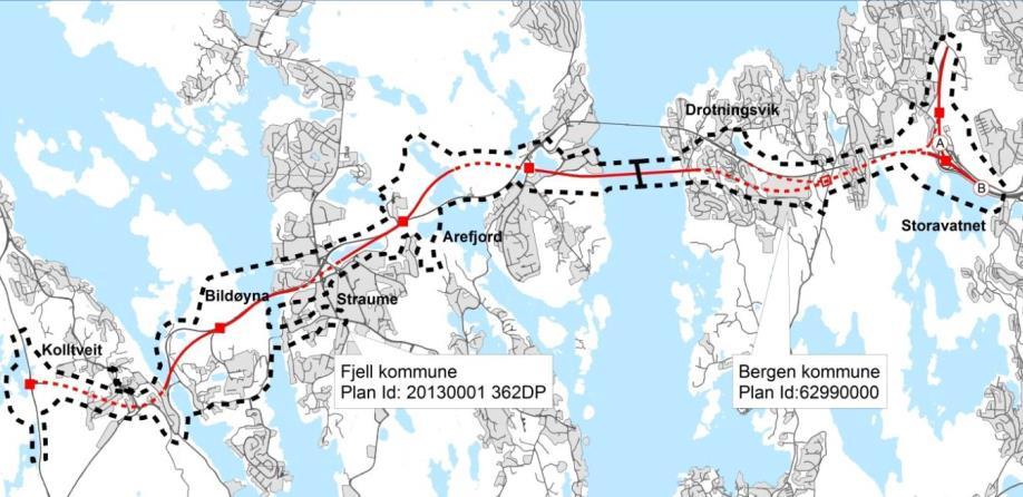 1 Innledning 1.1 Bakgrunn og hensikt Statens vegvesen (SVV) planlegger nytt Sotrasamband for å forbedre trafikkforholdene mot Sotra og Bergen vest/askøy.