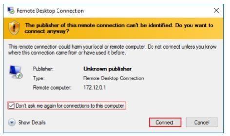 7 Neste trinn vil være å koble deg til jobb-pc med profilen som ble generert i Del 1 - jobb-pc. Start opp profilen du sendte til deg selv på e-post eller som du lagret på USB-disk (fra din jobb-pc).